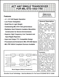 Click here to download ACT4487-F Datasheet