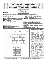 Click here to download ACT-E128K32C-120P7 Datasheet