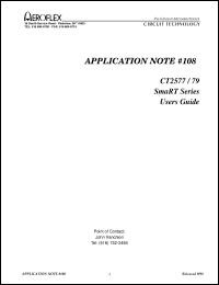 Click here to download CT2579-01-IN-F84 Datasheet