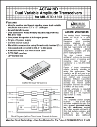 Click here to download ACT4419D Datasheet