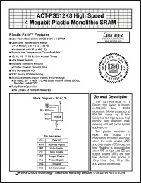 Click here to download ACT-PS512K8 Datasheet