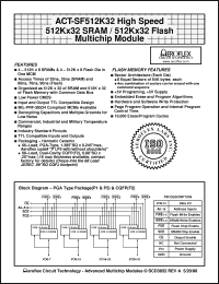 Click here to download ACT-SF512K32 Datasheet