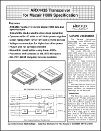 Click here to download ARX4435 Datasheet