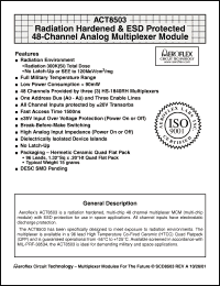 Click here to download ACT8503 Datasheet