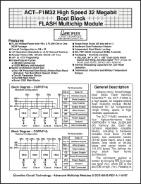Click here to download ACT-D1M32B-080F14 Datasheet