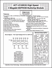 Click here to download ACT-E128K32N-250P7M Datasheet