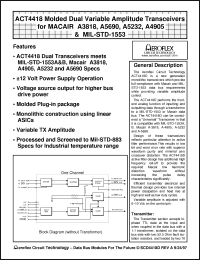 Click here to download ACT4418 Datasheet