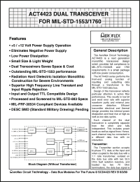 Click here to download ACT4423-D Datasheet