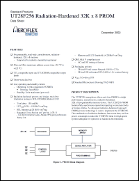 Click here to download UT28F256T-40PCX Datasheet