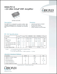 Click here to download MMA701A Datasheet