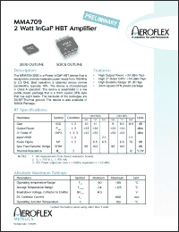 Click here to download MMA709 Datasheet