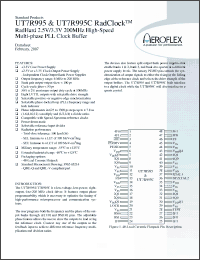Click here to download UT7R995-XCX Datasheet