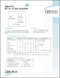 Click here to download MMA712 Datasheet