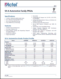 Click here to download A54SX16A-PQ208A Datasheet