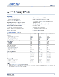 Click here to download A1225A-1PG176C Datasheet