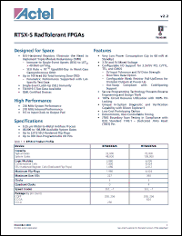 Click here to download RT54SX32S-CC256E Datasheet