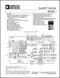 Click here to download AD1816 Datasheet