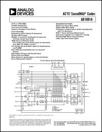 Click here to download AD1881A Datasheet