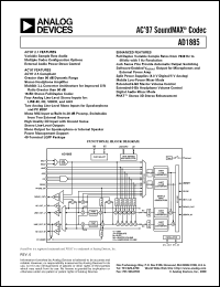 Click here to download AD1885 Datasheet
