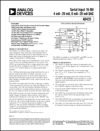 Click here to download AD420 Datasheet