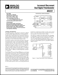 Click here to download AD5222 Datasheet