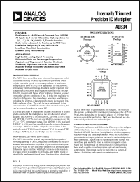 Click here to download AD534 Datasheet