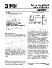 Click here to download AD600 Datasheet