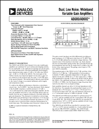 Click here to download AD602 Datasheet