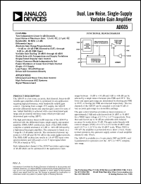 Click here to download AD605 Datasheet