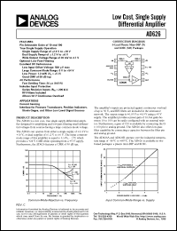 Click here to download AD626 Datasheet