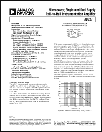 Click here to download AD627 Datasheet