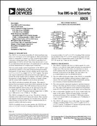 Click here to download AD636 Datasheet