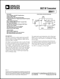 Click here to download AD6411 Datasheet