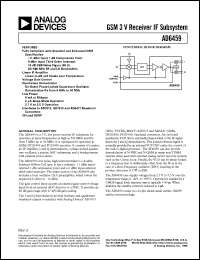 Click here to download AD6459 Datasheet