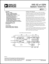 Click here to download AD7011 Datasheet