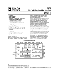 Click here to download AD7013 Datasheet