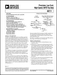 Click here to download AD711 Datasheet