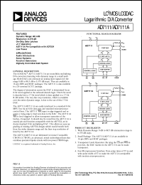 Click here to download AD7111 Datasheet
