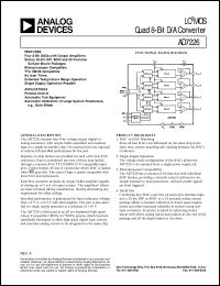 Click here to download AD7226 Datasheet