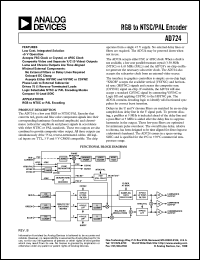 Click here to download AD724JRZ-RL Datasheet