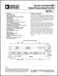 Click here to download AD73311 Datasheet