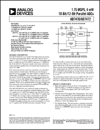 Click here to download AD7470 Datasheet