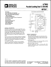 Click here to download AD7547 Datasheet