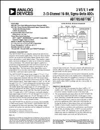 Click here to download AD7706 Datasheet