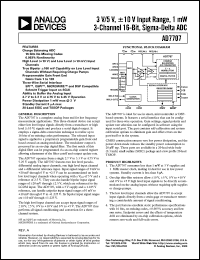 Click here to download AD7707 Datasheet