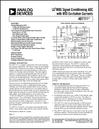 Click here to download AD7711 Datasheet