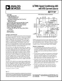 Click here to download AD7711A Datasheet