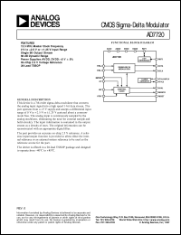 Click here to download AD7720 Datasheet