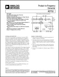 Click here to download AD7750 Datasheet
