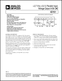 Click here to download AD7801 Datasheet